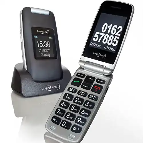 Seniorenhandy Simply Smart Großtasten Mobiltelefon MB 100