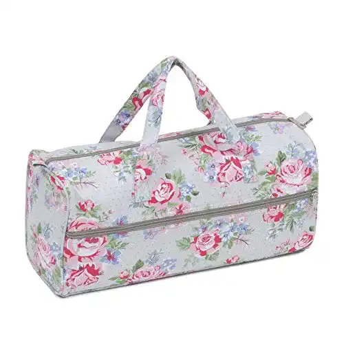 Stricktasche Hobby Gift in Rose 16 x 43 x 19 cm