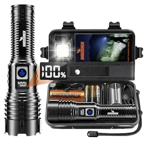 Taktische LED Taschenlampe Shadowhawk S1695 aufladbar