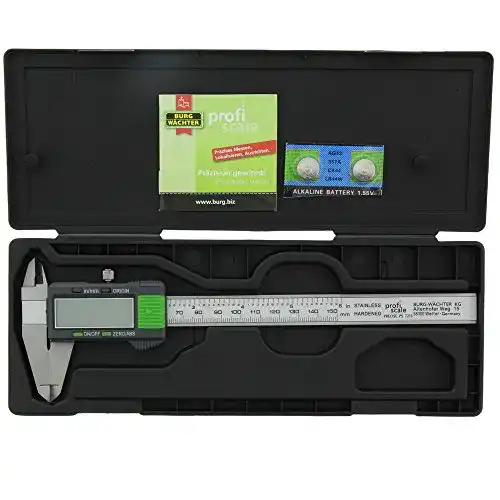 Digitaler Messschieber Burg Wächter Precise PS 7215 für präzise Messungen