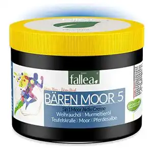 Murmeltiersalbe Fallea Bären Moor 5in1 Aktivgel für Muskeln und Gelenke