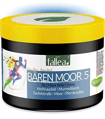 Murmeltiersalbe Fallea Bären Moor 5in1 Aktivgel für Muskeln und Gelenke