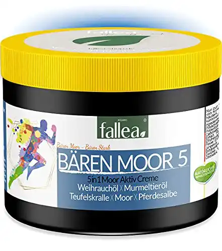 Murmeltiersalbe Fallea Bären Moor 5in1 Aktivgel für Muskeln und Gelenke