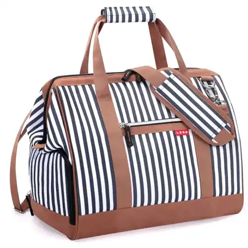 Lekesky Weekender Tasche für Damen, Sport- und Reisetasche
