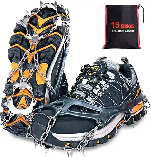 Tevlaphee Eisspikes und Steigeisen für sichere Winterwanderungen