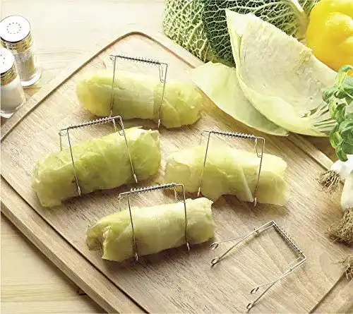 Rouladenklammern von Wenko aus rostfreiem Edelstahl für einfache Zubereitung