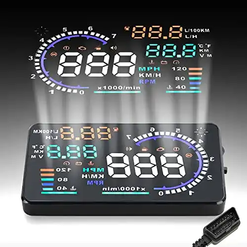 BLESYS 5,5 Zoll Multi-Color Head-up-Display für Fahrzeuge