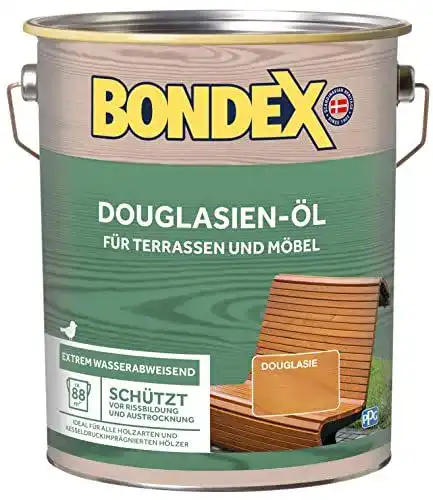 Douglasien-Öl Bondex 4 L für 88 m² mit wasserabweisendem Effekt