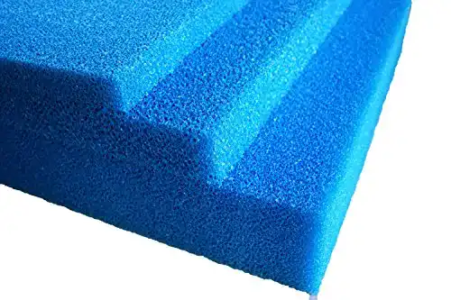 Teichfiltermatten Pondlife – Filterschaum/Filtermatte blau 100 x 100 x 5 cm