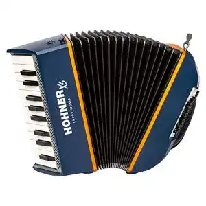 Akkordeon Hohner XS für Kinder in Blau-Orange