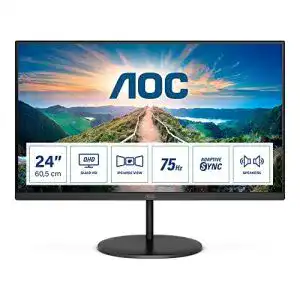 AOC Q24V4EA 24 Zoll QHD Gaming-Monitor mit AdaptiveSync