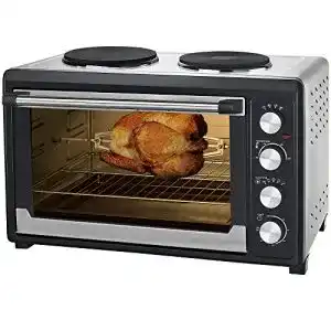 Minibackofen mit Kochplatten von Syntrox Germany, 60 Liter