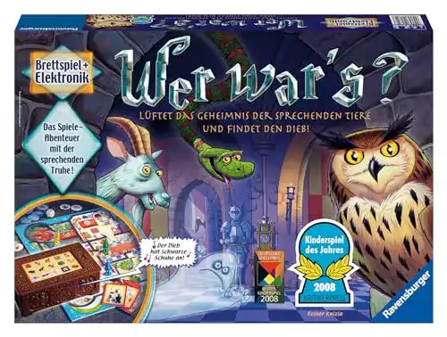 Gesellschaftsspiele Ravensburger Kinderspiel 21854 Wer war’s