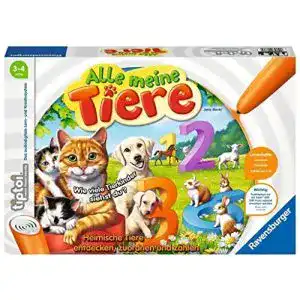 Tiptoi Ravensburger 00776 – Alle meine Tiere für Kinder ab 3 Jahren