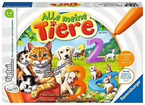 Tiptoi Ravensburger 00776 – Alle meine Tiere für Kinder ab 3 Jahren