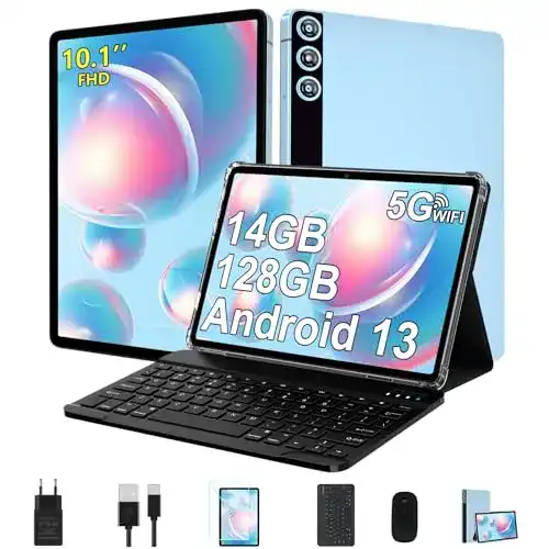 ZioVo 10 Zoll Tablet PC mit Octa-Core, 22GB RAM und Android 14