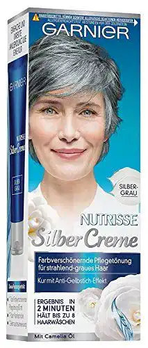 Garnier Nutrisse Silbercreme Haartönung in Grau