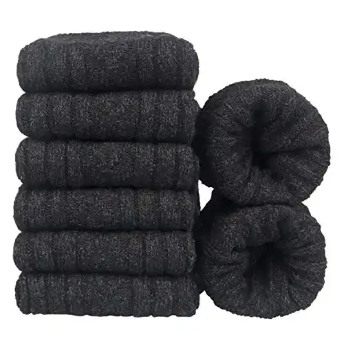 YSense Beau Merino Socken für Herren 6 Paar Wollsocken