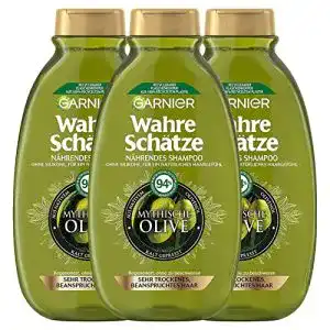 Garnier Wahre Schätze Nährendes Shampoo mit Mythischer Olive