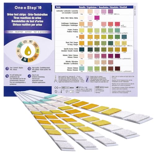 One+Step Urinteststreifen 15 Stück für Gesundheitsanalysen