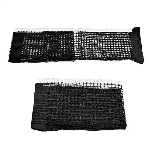 Tischtennisnetz DuranteY, 2 Stück, Polyester, 180 x 15 cm