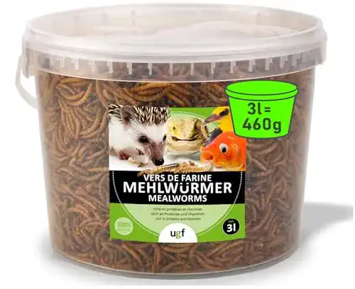 Igelfutter UGF Underground Food – Getrocknete Mehlwürmer 460g