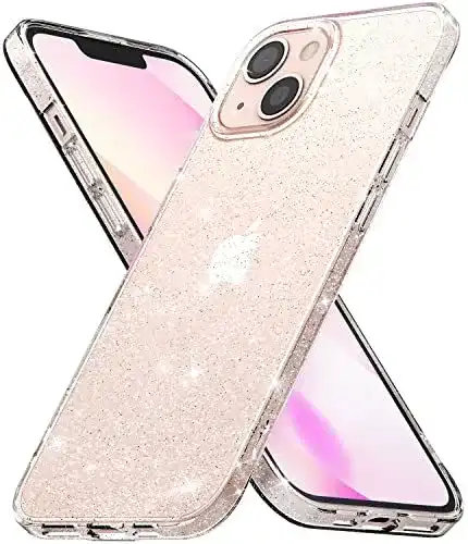 Ringke Air Hülle für iPhone 13 – Glitzer Design, TPU Schutzcase