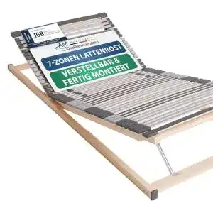 Lattenrost 80×200 cm von AM Qualitätsmatratzen Ergonomisch und flexibel