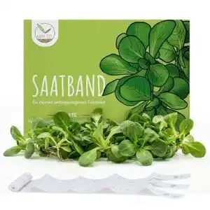 Feldsalat Samen Saatband HappySeed 5 Meter für mühelose Aussaat