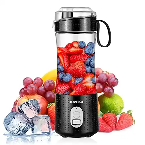 Tragbarer Mixer TopEsct Mobiler Smoothie Maker für unterwegs