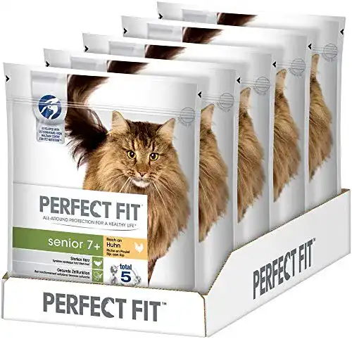 Perfect Fit Senior Katzenfutter 7+ Trockenfutter für ältere Katzen