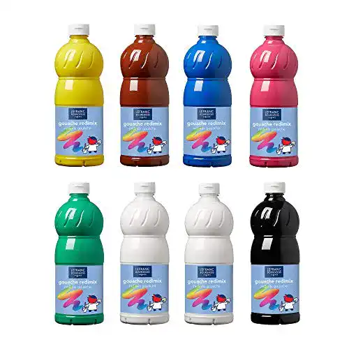 Gouachefarben Lefranc Bourgeois 188372 flüssig Tempera Redimix Set