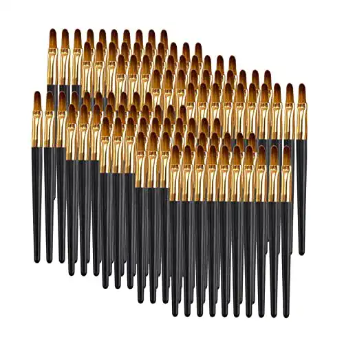 Lippenpinsel Roseflower Einweg-Make-up-Pinsel – 100 Stück
