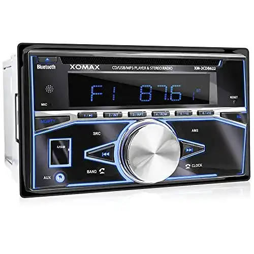 Autoradio mit Bluetooth XOMAX XM-2CDB622 und CD-Player