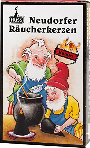Huss Räucherkerzen Kamin – Handgefertigte Räucherkegel aus Neudorf