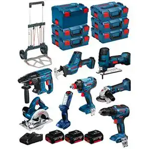 Akku-Werkzeug-Set Bosch 18V BK802 für Heimwerker und Profis