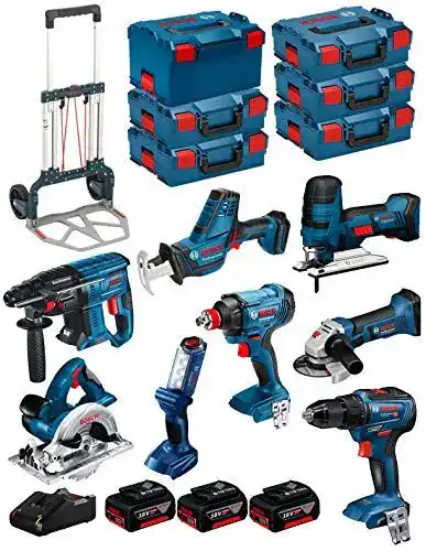 Akku-Werkzeug-Set Bosch 18V BK802 für Heimwerker und Profis