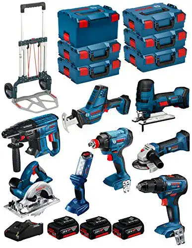 Akku-Werkzeug-Set Bosch 18V BK802 für Heimwerker und Profis