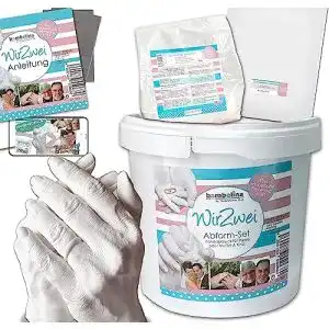 Handabdruck Set bambelina für Paare und Geschwister