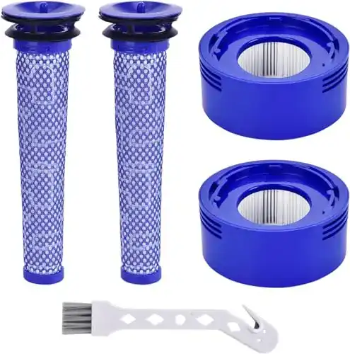 Dyson V8 Filter Set Leadaybetter 2 Stück HEPA Nachmotorfilter und Vorfilter