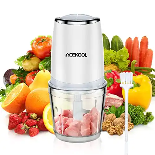 Zerkleinerer Acekool Küche elektrisch, 300W Multi