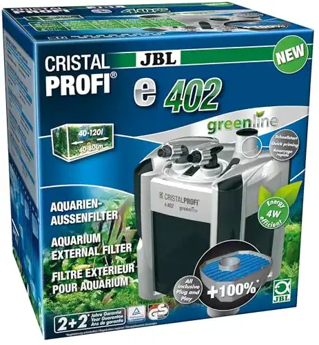 JBL CristalProfi E402 Greenline Außenfilter für Aquarien
