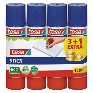 Klebestift Tesa Stick EcoLogo – Geruchsneutraler Kleber für Papier