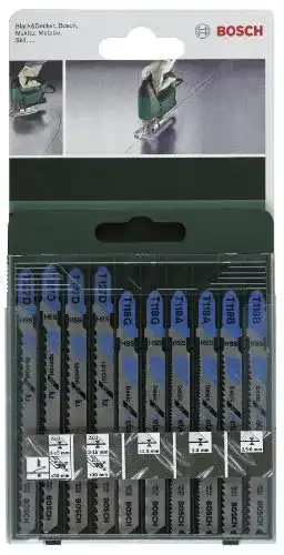Stichsägeblätter für Metall Bosch 2609256745 DIY Set