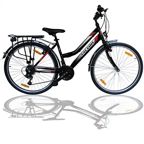Talson Damenfahrrad 28 Zoll mit Shimano 21-Gang Schaltung