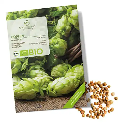 BIO Hopfen Samen von Growgreens für Gartenliebhaber