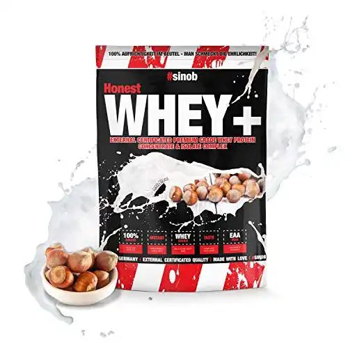 Honest Whey Protein Pulver (Haselnuss) – Vergleich