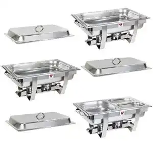 Chafing Dish Beeketal 3er Set BCD-3 für Gastronomie