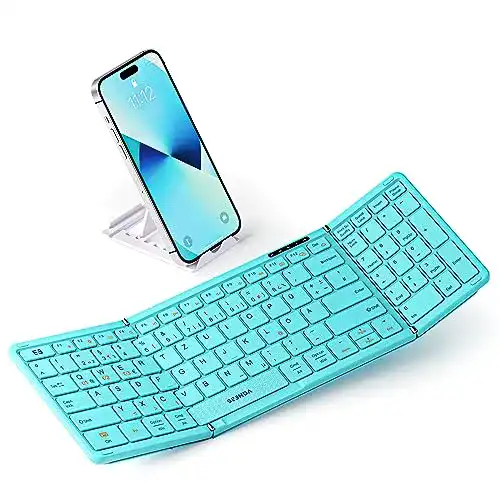 Seenda faltbare Bluetooth Tastatur für Smartphone und Tablet