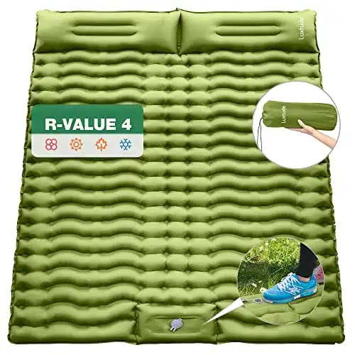 Doppel-Isomatte Luxtude für 2 Personen 200×140 cm